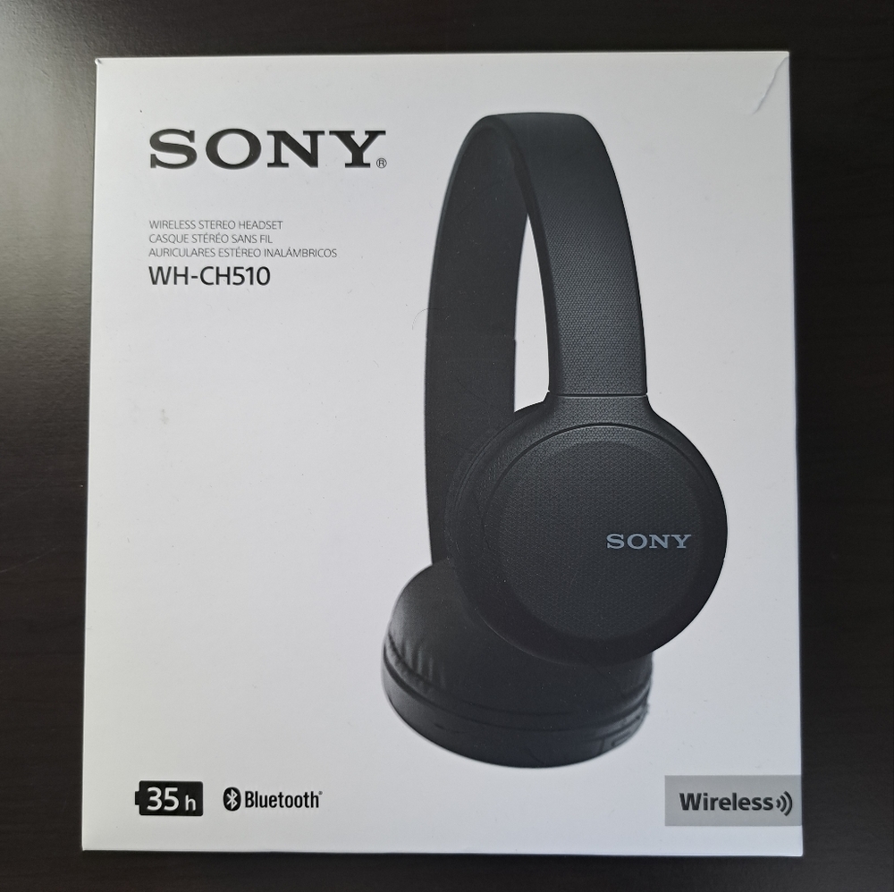 Sony WH-CH510 On Ear Wireless Headphones